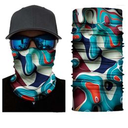 Bandanas Kaffiyeh Buffe Men Sports Bicycle Bandana Headband Hiking Camouflage Seamless Tubular Magic Women Roses Scarf Climbing