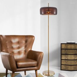 Stehlampen Wohnzimmer Kristall Stehlampe Modernes Holzfederdesign