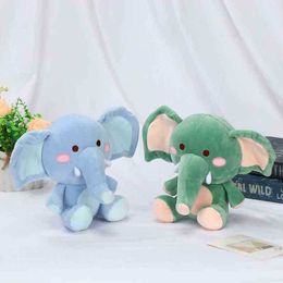 Soft ldren Birthday Gifts Bedroom Decor Cartoon Animal Plush Toy Elephant Doll J220729