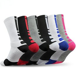 Professionella basketstrumpor Long Knee Athletic Sport Socks Men Fashion Compression Thermal Winter Socks FY0226 TT1109