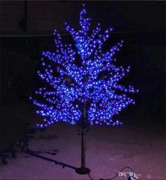 Wedding Decorations 2.5meter LED Artificial Cherry Blossom Tree Light Christmas 480pcs Bulbs 110 220VAC Rainproof fairy garden decor