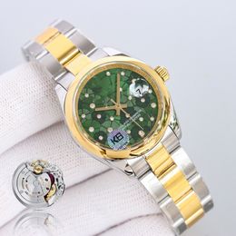 Female designer watch Women's watch 31mm automatic movement mechanical all stainless steel strap dress watch