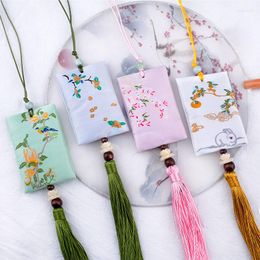 Jewelry Pouches 2pieces/lot Tassel Sachet Storage Bag Brocade Embroidery Purse Empty Bedroom Fragrance