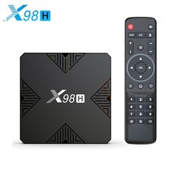 X98H Smart TV Box Android 12 Allwinner H618 Quad Core 4GB 32GB Support 4K Wifi6 Set Top Box Media Player