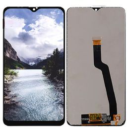 Original Screen Panels For Samsung galaxy A10 A105 Cell phone Replacement Lcd Panel 6.2 Inch Capatitive Screens Without Frame Assembly Parts black Pantella