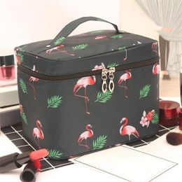 Cosmetic Bags Cases Portable Women Cosmetics Makeup Large Capacity Toilet Travel Organiser Boxes Zipper Beauty Pouch Waterproof 221110