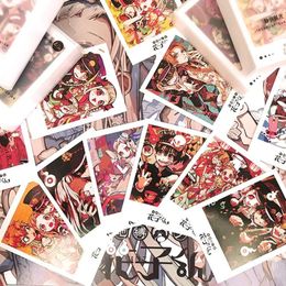 40pcs/set Toilet Bound Hanako Kun Lomo Cards Yashiro Nene Minamoto Kou Anime Pocard Bookmark Students Stationary Message Card