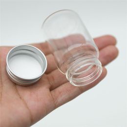Storage Bottles 6 Pieces 37 60mm 40ml Mini Glass Jars Test Tube Container Small Diy Bottle Vial Spice Containers Seal Pot