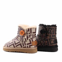 Boots Genuine Leather Children Shoes Kids Snow Natural Big Fox Fur Cold Winter Boys Girls Warm Botas Baby T221109