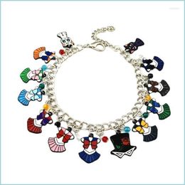 Charm Bracelets Charm Bracelets Fantasy Universe Beautif Girl Bracelet Pet Kitten Lovers Cosplay Fashion School Uniforms Accessories Dhv0E