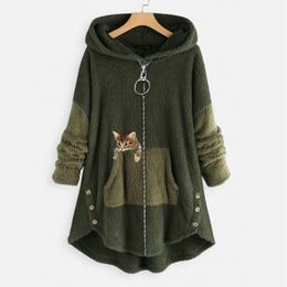QNPQYX Creative New Style Women Hoodies Autumn Harajuku Streetwear Hipster Hooded Sweater Female Hooded Loose Large Size Jackets