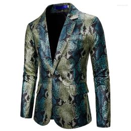 Men's Suits 2022 Trend Suit Men Casual Jacket Gold Blazer For African Clothing Coat