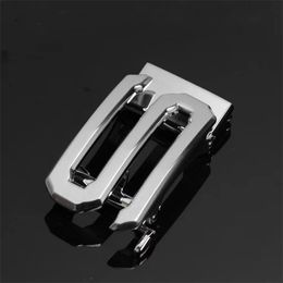 Groom Accessories Belt buckle LOGO Customised letter automatic metal imitation steel S letter spring bottom spot commodity wholesale PDDZ013