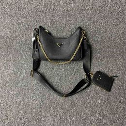 Purse family armpit bag new summer nylon cloth cross link chain Bag Hobo three in one women's bag