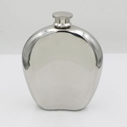 6 oz Hip flasks Wine jar shape stainless steel winepot creative bright mirror wine bottles