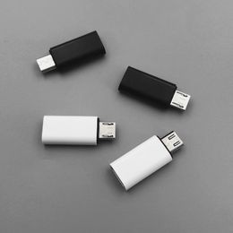 USB Type C Female To Micro Male Adapter Connector Charger Adapters for Xiaomi Redmi Huawei Phone Converter