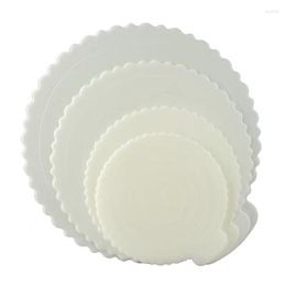 Bakeware Tools 4 Inch Birthday Cake Bottom Supporting Pad Reusable Plastic Gasket Household Round 6/8/10 Chassis Hard