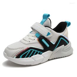 Athletic Shoes Sport Boys Sneakers Kids For Girls Children Casual Breathable Mesh Fashion Hook&Loop School Tenis Menino