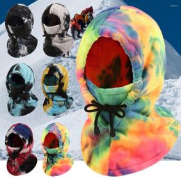 Bandanas Women Men Outdoor Scarf Caps Face Mask Neck Warmer Head Cover Polar Fleece Hat