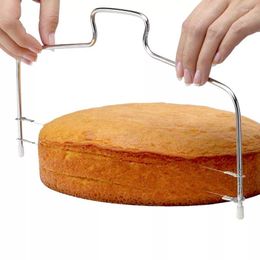 Bakeware Tools In 2022 Steel Adjustable Wire Cake Cutter Slicer Kitchen Accessories Leveller Bread Knife Baking Pastry