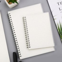 Dairy Planner Spiral Notebook Grid Line Coil Blank Cornell Notepad Office School Supplies Schedule Book Sketchbook