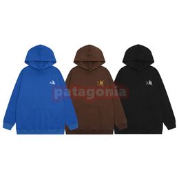 Men Womens Designer Hoodies Fashion Embroidery Sweatshirts Couples Hip Hop Hooded Tops Size S-XL