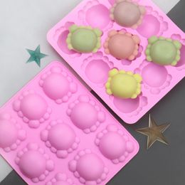 9-Cavity Mini Crab Shape Silicone Mould DIY Chocolate Pudding Chocolate Soft Candy Birthday Party Kitchen Baking Tools MJ1078