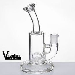 7.2 Hookah Glass Bong Free Glass Bowl 14.5mm Female Water Pipe Height 184mm Dab Oil Rig Bongs Joint 925