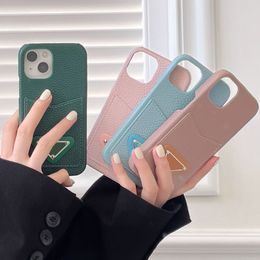 Designer Phone Cases For Iphone 14 Pro Max 13 12 11 Sets Max Fashion Shockproof Fashion Wallet Convience Carry Card 22110905CZ