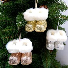 Christmas Decorations Decoration Snow Boots Doll Toy Hanging Pendant Tree Ornaments For Home Year