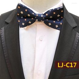 Bow Ties Mens Yellow Floral Flower Tie Silk Shirt Bowtie Good For Any Occasions Great Weddings