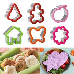 Baking Moulds 1PC Cookie Sandwich Cutters Christmas Stainless Steel Mould Tools