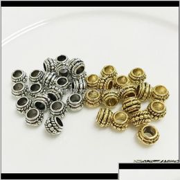 Metaller Metaller smycken L￶st p￤rlor charmig stor h￥l metallp￤rla f￶r pandora europeiska armband och halsband halsband mode diy drop del otky9