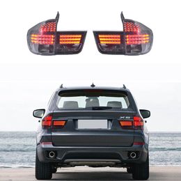 Car Taillight Assembly LED Tail Lamp Turn Signal For BMW X5 E70 2007-2013 Brake Reverse Parking Running Rear Lights