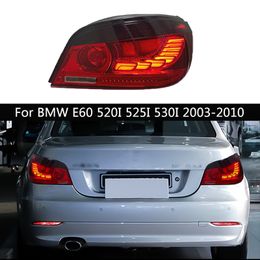 Car LED Taillight Assembly Turn Signal Dynamic Streamer Lighting Accessories For BMW E60 520I 525I 530I 2003-2010 Fog Brake Running Tail Lamp