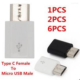 Lighting Accessories 1PCS/2PCS/ 6PCSType C Female To Micro USB Male Adapter Converter Connectors For 3.1 Type