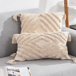 Pillow Case Fur Decorative Cushion Cover Sofa Plush case Living Room Decoration Nordic Hug Throw Covers Home Decor 221109