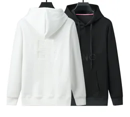 Men's Hoodies Designer fleece Sweatshirt Have a hat small crew neck fashion street wear pullover sport running Black white M-3XL 333