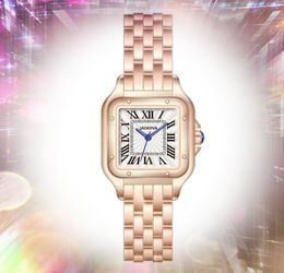 Famous squar roman designer watches Luxury Fashion Crystal Women Wristwatches full stainless steel elegant super quartz wristwatch birthday gifts