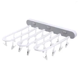 Clothing Storage 1pc Household Clothes Hanger Collapsible Multifunction Drying Rack Socks