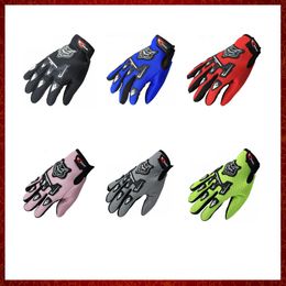 ST121 New Arrive Summer Full Finger Motorcycle Gloves Child Luvas Motocross Luvas Motorbike Guantes Kids Racing Moto Gloves