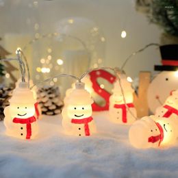 Christmas Decorations LED String Light 20 Xmas Tree Snowman Santa Claus 9.9 Ft/ 3 Metre Festival Decor For Party