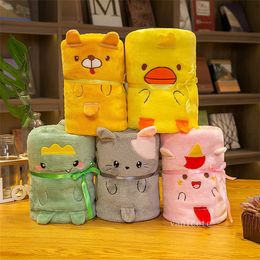 Flange cartoon blankets baby blanket Children blanket Office car air conditioner nap blanketLT167