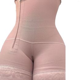 Women's Shapers Fajas Reductoras Y Modeladoras Mujer BuLifter Zipper Shorts High Waisted BuPads Hip Enhancer Underwear Tail Lift Effect