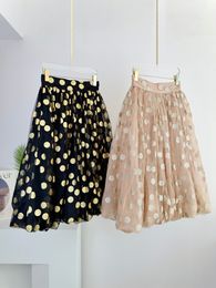 venda por atacado Saias 2023 Designer australiano projetou uma nova saia de tule de ponta pequena para férias de primavera e verão