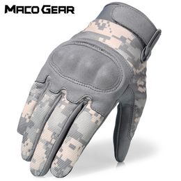 Five Fingers Gloves Tactical Touch Screen Road Bike Cycling Men Army Training Skiing Work Shooting Rid Sports Motorcycle Full Finger Mittens 221110