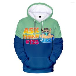 Men's Hoodies Fashion Anime Thinknoodles Gift Escolar Sudadera 3D Print Sweatshirts Boys/Girls Sweatshirt Adult Child Casual Pullovers