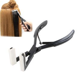 Pro Tape Extensions Press Plier Stainless Steel Multi-Functional Hair Tools Ergonomic Design 4.5cm Deck Shape