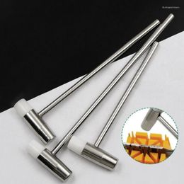 Watch Repair Kits Tool Small Hammer Metal Soft And Hard Dual-purpose Long Handle Double-headed Rubber