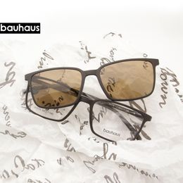 Солнцезащитные очки рамы 21 Lenes Magnet Clip зеркализированы на зажимных очках мужчины поляризованные пользовательские предписания Myopia x3179 221110